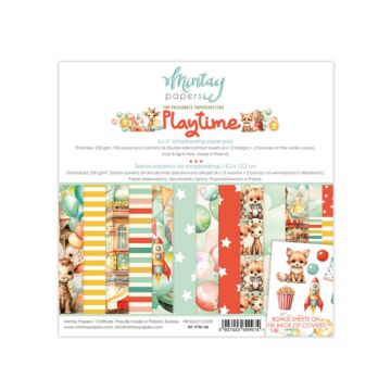 Mintay Papers 6X6 Paper Pad, Playtime
