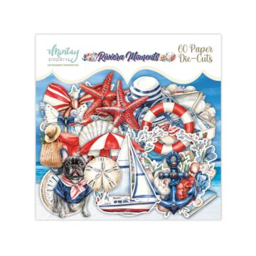 Mintay Papers Paper Die Cuts, Riviera Moments (60pc)