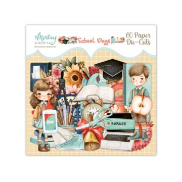 Mintay Papers Paper Die Cuts, School Days (60pc)