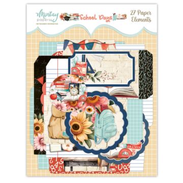 Mintay Papers Paper Elements, School Days (27pc)