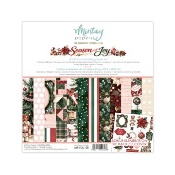 Mintay Papers Season of Joy 8X8 Paper Pad