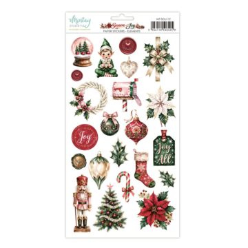 Mintay Papers Season of Joy 6X12 Paper Stickers - Elements
