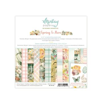 Mintay Papers 6X6 Paper Pad, Spring is Here