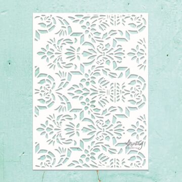 Mintay Kreativa Stencil, Flower Border