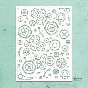 Mintay Papers Mintay Kreativa Stencil, Steampunk