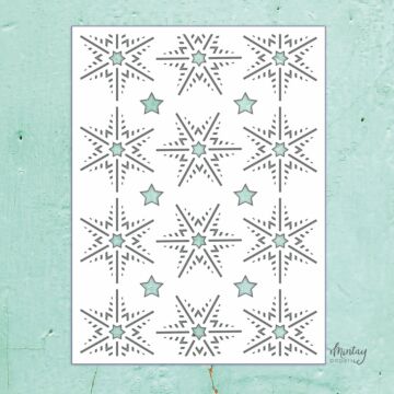 Mintay Papers Mintay Kreativa Stencil, Snowflakes 2