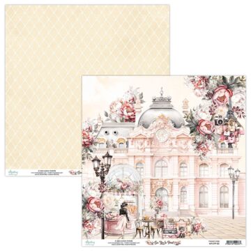 Mintay Papers 12X12 Patterned Paper, See You In Paris 03