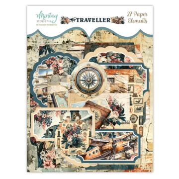 Mintay Papers Paper Elements, Traveller (27pc)