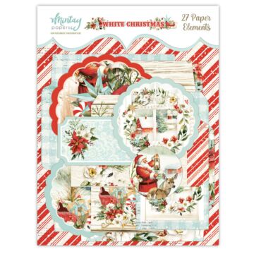Mintay Papers Paper Elements, White Christmas