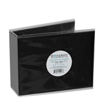 49 and Market Create-An-Album Wide Chunky Album Cover, Black
