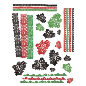49 and Market Laser Cut Elements, Christmas Spectacular 2023 - Lace