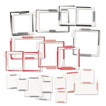 49 and Market Chipboard Frames, Christmas Spectacular 2023