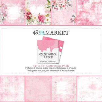 49 and Market 12x12 Collection Pack, Color Swatch: Blossom