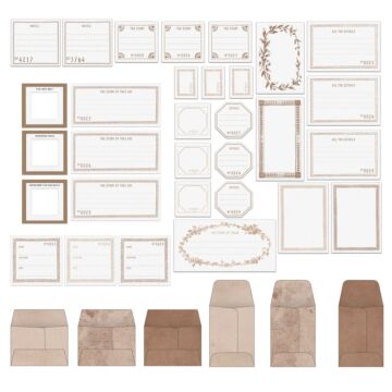 49 and Market Envelope Bits, Color Swatch Toast