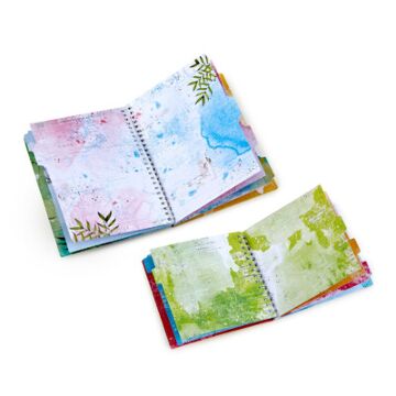 49 and Market Spiral Notebook Set, Vintage Artistry Sunburst