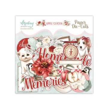 Mintay - PAPER DIE-CUTS - APPLE SEASON, 48 PCS
