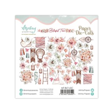 Mintay - PAPER DIE-CUTS - BLISSFUL TIME, 56 PCS