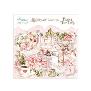 Mintay - PAPER DIE-CUTS - CITY OF LOVE, 52 PCS