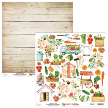 Mintay - 12 X 12 ELEMENTS PAPER - COUNTRY FAIR *Discontinued*