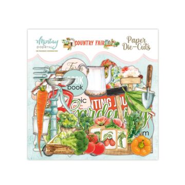 Mintay - PAPER DIE-CUTS - COUNTRY FAIR, 47 PCS