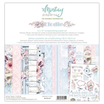 Mintay 12 X 12 PAPER SET - ELODIE