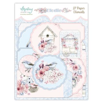 Mintay PAPER ELEMENTS - ELODIE, 27 PCS