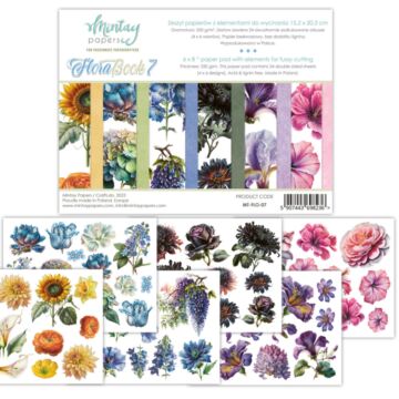 Mintay 6 X 8 BOOK - ELEMENTS FOR PRECISE CUTTING - FLORA 7