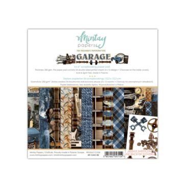 Mintay 6 X 6 PAPER PAD - GARAGE