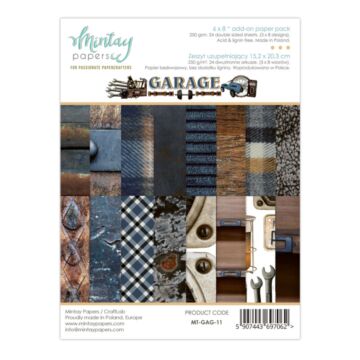 Mintay 6 X 8 ADD-ON PAPER PAD - GARAGE
