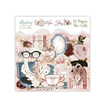 Mintay PAPER DIE-CUTS - HER STORY, 60 PCS