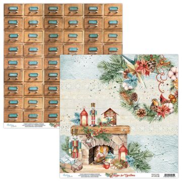 Mintay - 12 X 12 PAPER - HOME FOR CHRISTMAS 03