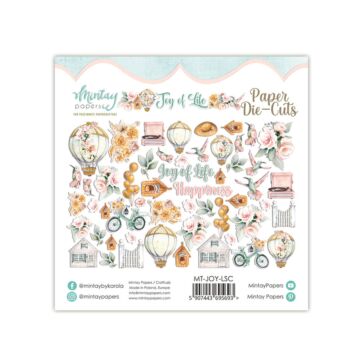 Mintay - PAPER DIE-CUTS - JOY OF LIFE, 53 PCS
