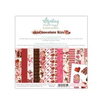 Mintay 6 X 6 PAPER PAD - CHOCOLATE KISS
