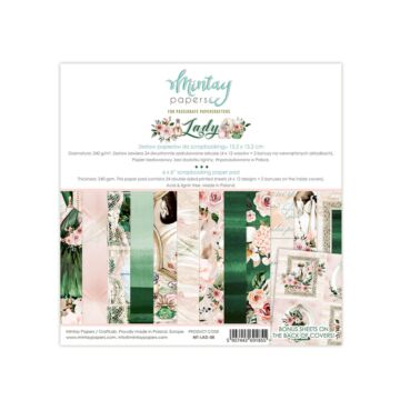 Mintay - 6 X 6 PAPER PAD - LADY
