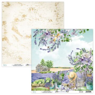 Mintay 12 X 12 PAPER - LAVENDER FARM 01