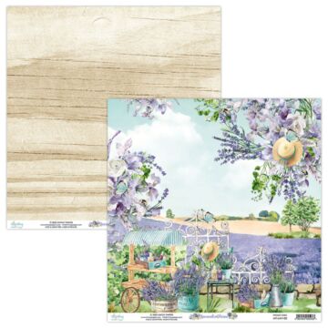 Mintay 12 X 12 PAPER - LAVENDER FARM 03