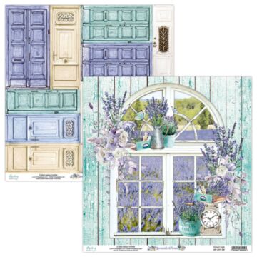 Mintay 12 X 12 PAPER - LAVENDER FARM 04