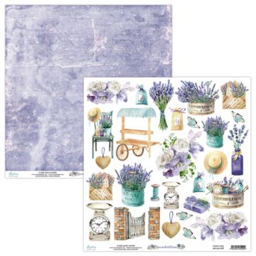 Mintay 12 X 12 ELEMENTS PAPER - LAVENDER FARM