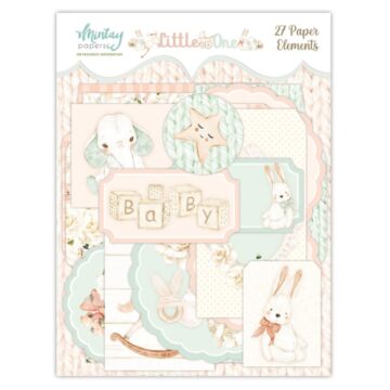 Mintay PAPER ELEMENTS - LITTLE ONE, 27 PCS