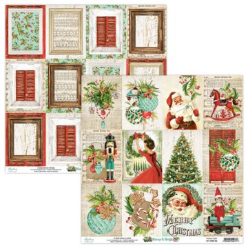 Mintay - 12 X 12 PAPER - MERRY & BRIGHT 06