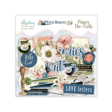 Mintay - PAPER DIE-CUTS - WRITTEN MEMORIES, 51 PCS