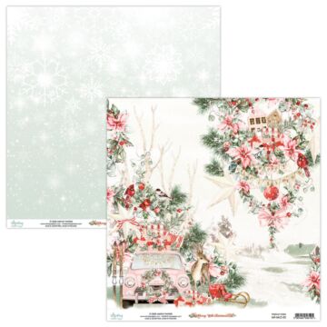 Mintay 12 X 12 PAPER - MERRY LITTLE CHRISTMAS 01