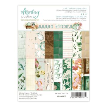 Mintay 6 X 8 ADD-ON PAPER PAD - NANA'S KITCHEN