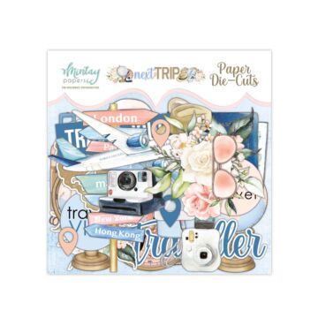 Mintay - PAPER DIE-CUTS - NEXT TRIP, 46 PCS