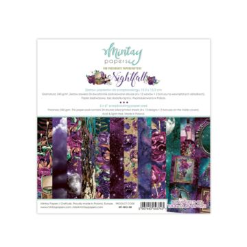 Mintay - 6 X 6 PAPER PAD - NIGHTFALL *Discontinued*