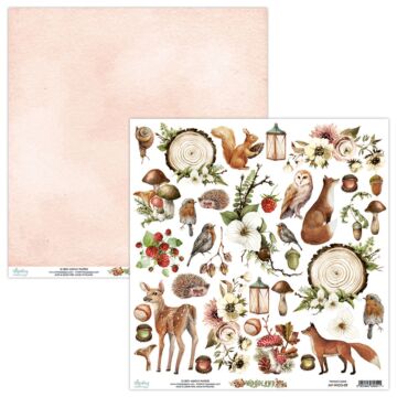 Mintay - 12 X 12 ELEMENTS PAPER - WOODLAND