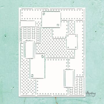 MINTAY KREATIVA - 6 X 8 STENCIL - STEEL