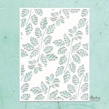 MINTAY KREATIVA - 6 X 8 STENCIL - LEAVES
