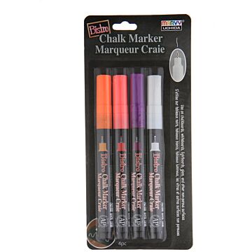 Marvy Uchida - Bistro Chalk Marker Set, Fine - H (4pc)