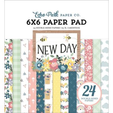 Echo Park NEW DAY 6X6 PAPER PAD